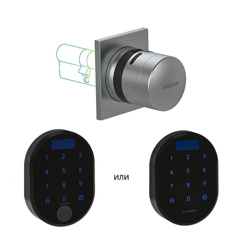 Комплект: замок ROTATOR + кодовая панель с отпечатком — изображение 10