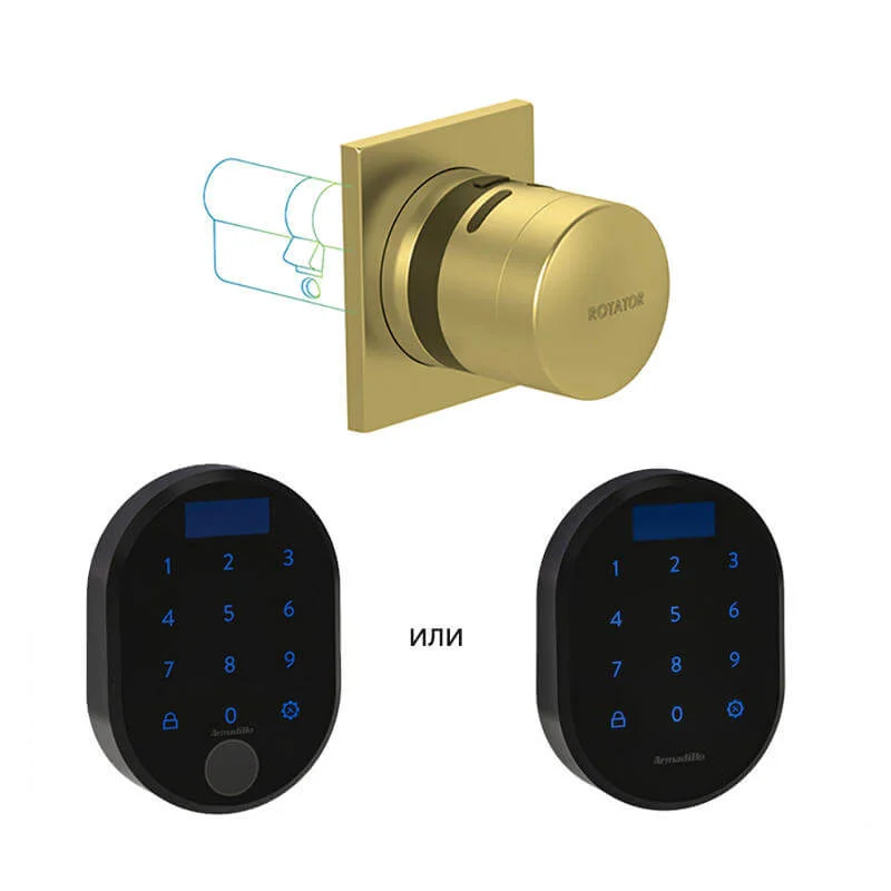 Комплект: замок ROTATOR + кодовая панель с отпечатком — изображение 5