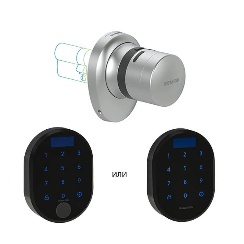 Комплект: замок ROTATOR + кодовая панель с отпечатком — изображение 8