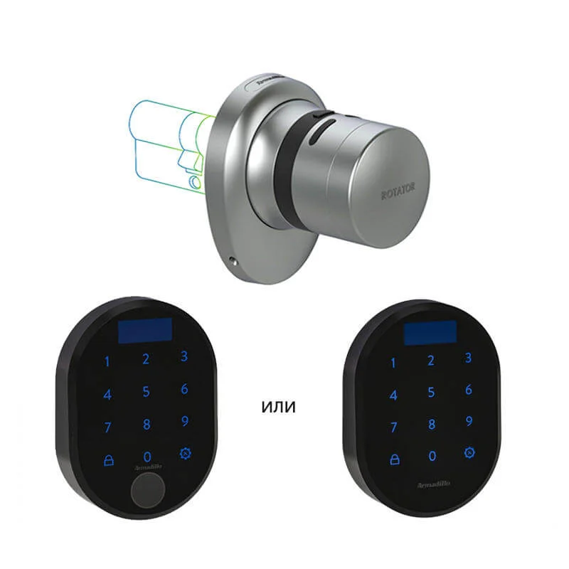 Комплект: замок ROTATOR + кодовая панель с отпечатком — изображение 6