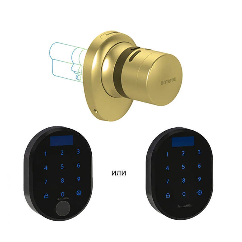 Комплект: замок ROTATOR + кодовая панель с отпечатком — изображение 11