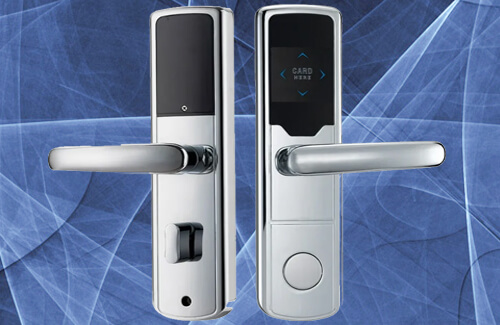 Врезка электронного дверного замка