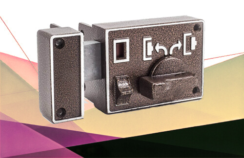 Накладной дверной замок