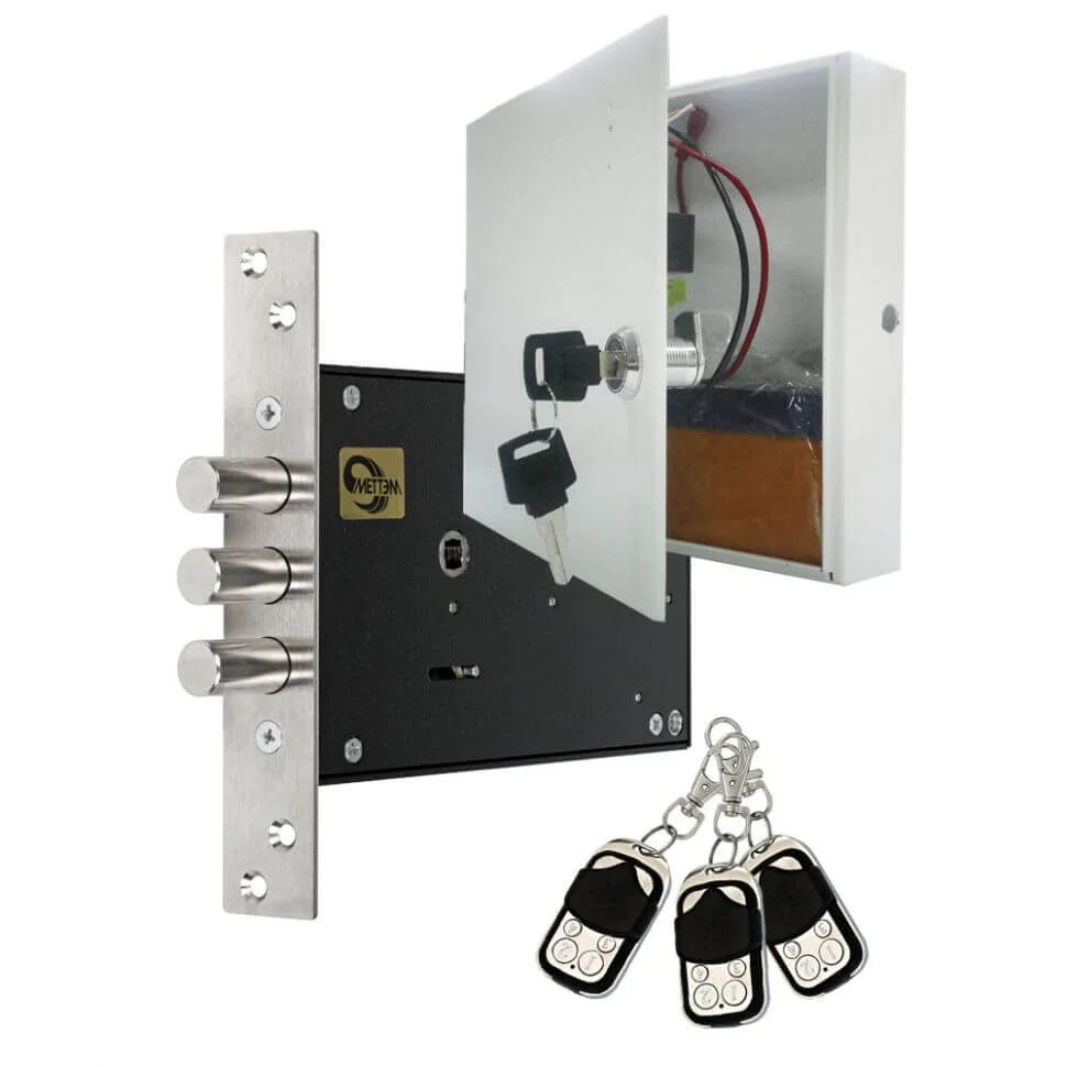 Врезной замок невидимка МЕТТЭМ ЗВ ЭМ 01.01