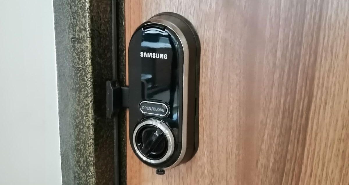 Кейс по установке электронного замка Samsung в офисную дверь Кейс по установке электронного замка Samsung в офисную дверь